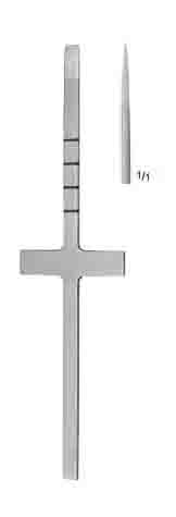 COTTLE ÇAPRAZ BARLI OSTEOTOM 2MM 18CM